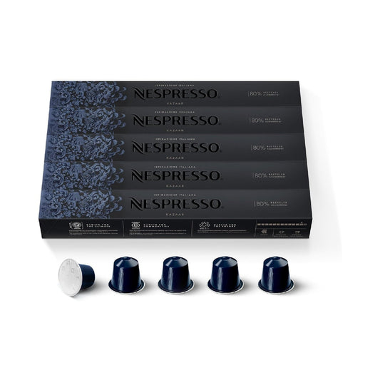 Nespresso Original Line Capsules –  Dark Roast Coffee Pods, 50-Count