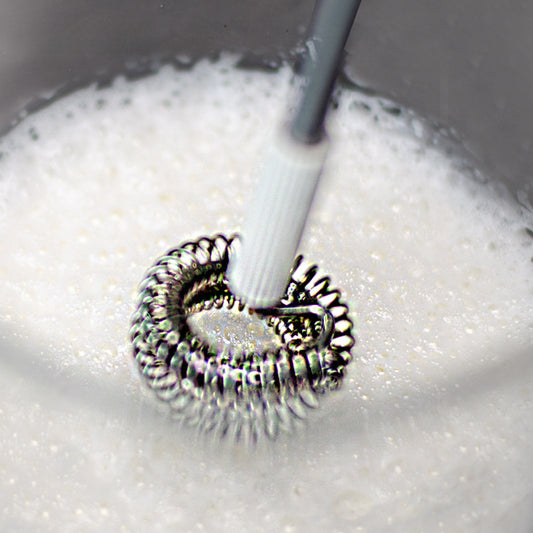 Electric coffee frother, automatic, hands-free coffee frother
